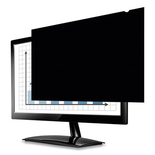 Image of Fellowes® PrivaScreen Blackout Privacy Filter for 23" Widescreen Flat Panel Monitor, 16:9 Aspect Ratio
