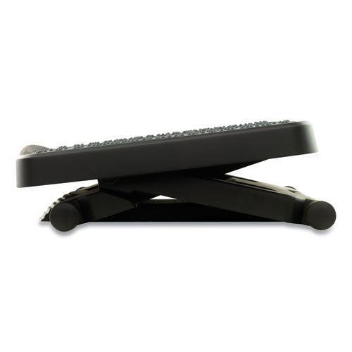 Image of Fellowes® Ultimate Foot Support, HPS, 17.75w x 13.25d x 4 to 6.5h, Black/Gray