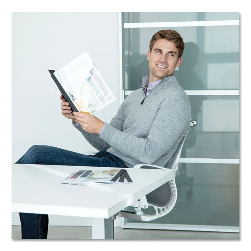 Image of Fellowes® Thermal Binding System Presentation Covers, Clear, 16 to 30 Sheet Capacity, 11 x 8.5, Unpunched, 10/Pack