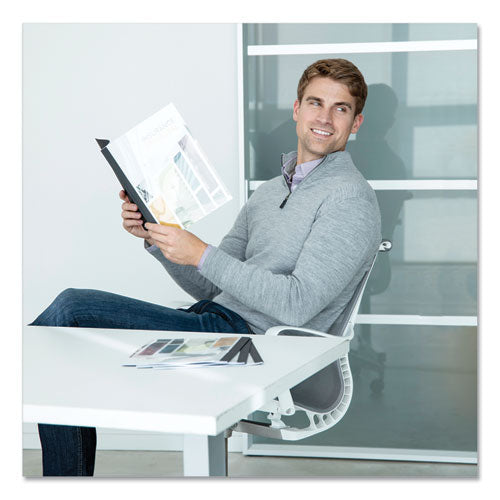 Image of Fellowes® Thermal Binding System Presentation Covers, Clear, 121 to 180 Sheet Capacity, 11 x 8.5, Unpunched, 10/Pack
