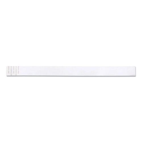 Image of SICURIX® Security Wristbands, Sequentially Numbered, 10" x 0.75", Yellow, 100/Pack
