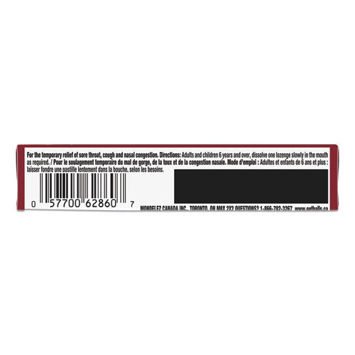 Image of HALLS Mentho-Lyptus Cough and Sore Throat Lozenges, Cherry, 9/Pack, 20 Packs/Box