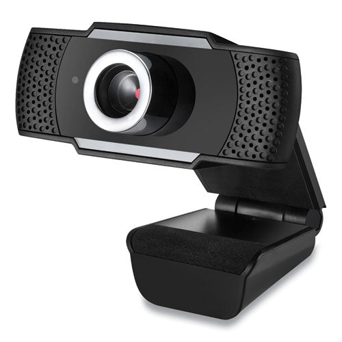 Image of Adesso Cybertrack H4 1080p Hd Usb Manual Focus Webcam With Microphone, 1920 Pixels X 1080 Pixels, 2.1 Mpixels, Black
