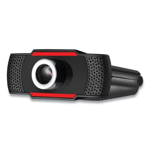 Image of Adesso Cybertrack H3 720p Hd Usb Webcam With Microphone, 1280 Pixels X 720 Pixels, 1.3 Mpixels, Black