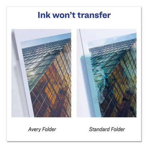 Image of Avery® Clear Plastic Sleeves, Letter Size, Clear, 12/pack