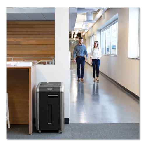 Image of Fellowes® Powershred 225mi 100% Jam Proof Micro-Cut Shredder, 16 Manual Sheet Capacity