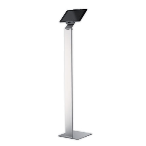 Image of Durable® Floor Stand Tablet Holder, Silver/charcoal Gray