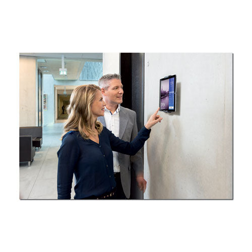 Image of Durable® Mountable Tablet Holder, Silver/charcoal Gray