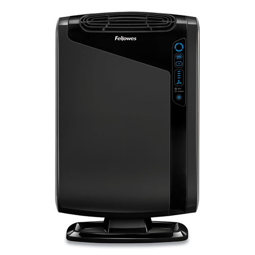 Image of Fellowes® HEPA and Carbon Filtration Air Purifiers, 300 to 600 sq ft Room Capacity, Black