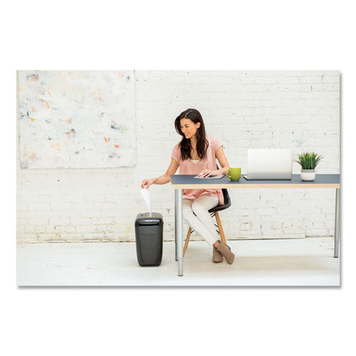 Image of Fellowes® Powershred 60cs Cross-Cut Shredder, 10 Manual Sheet Capacity