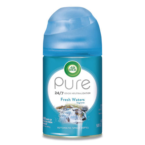 Image of Air Wick® Freshmatic Ultra Automatic Spray Refill, Fresh Waters, 5.89 Oz Aerosol Spray