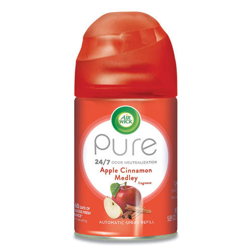 Image of Air Wick® Freshmatic Ultra Automatic Spray Refill, Apple Cinnamon Medley, 5.89 Oz Aerosol Spray
