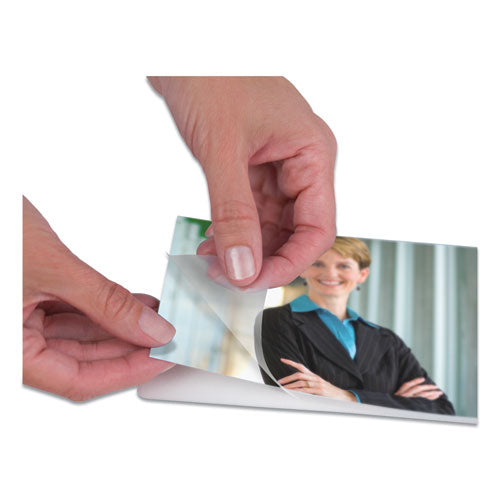 Image of Fellowes® Laminating Pouches, 5 Mil, 4.5" X 6.25", Gloss Clear, 20/pack