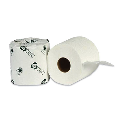 Image of Eco Green® Recycled 2-Ply Standard Toilet Paper, Septic Safe, White, 550 Sheets/Roll, 80 Rolls/Carton