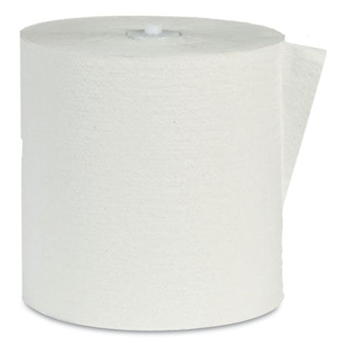 Image of Eco Green® Recycled Hardwound Paper Towels, 1-Ply, 7.87" x 900 ft, White, 6 Rolls/Carton