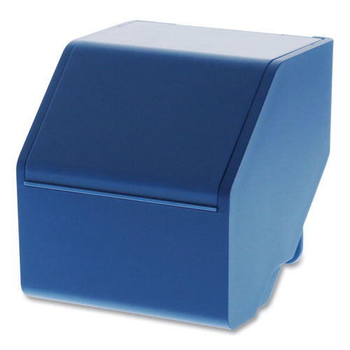 Image of Bostitch® Konnect Desktop Organizer Short Storage Bin, 3.4" x 3.5" x 3.5", Blue