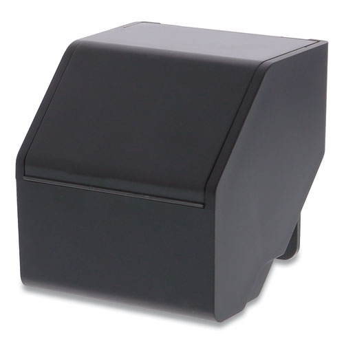Image of Bostitch® Konnect Desktop Organizer Short Storage Bin, 3.4" x 3.5" x 3.5", Black