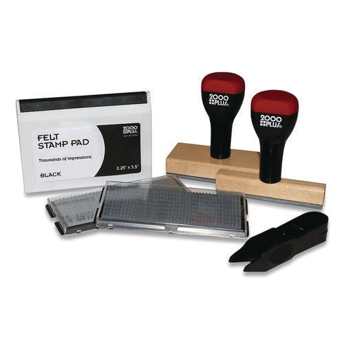 Image of COSCO 2000PLUS® Custom Stamp Kit, Black Ink