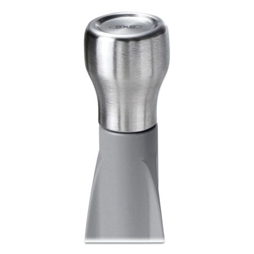Image of OXO Good Grips Steady Paper Towel Holder, Stainless Steel, 8.1 X 7.8 X 14.5, Gray/silver