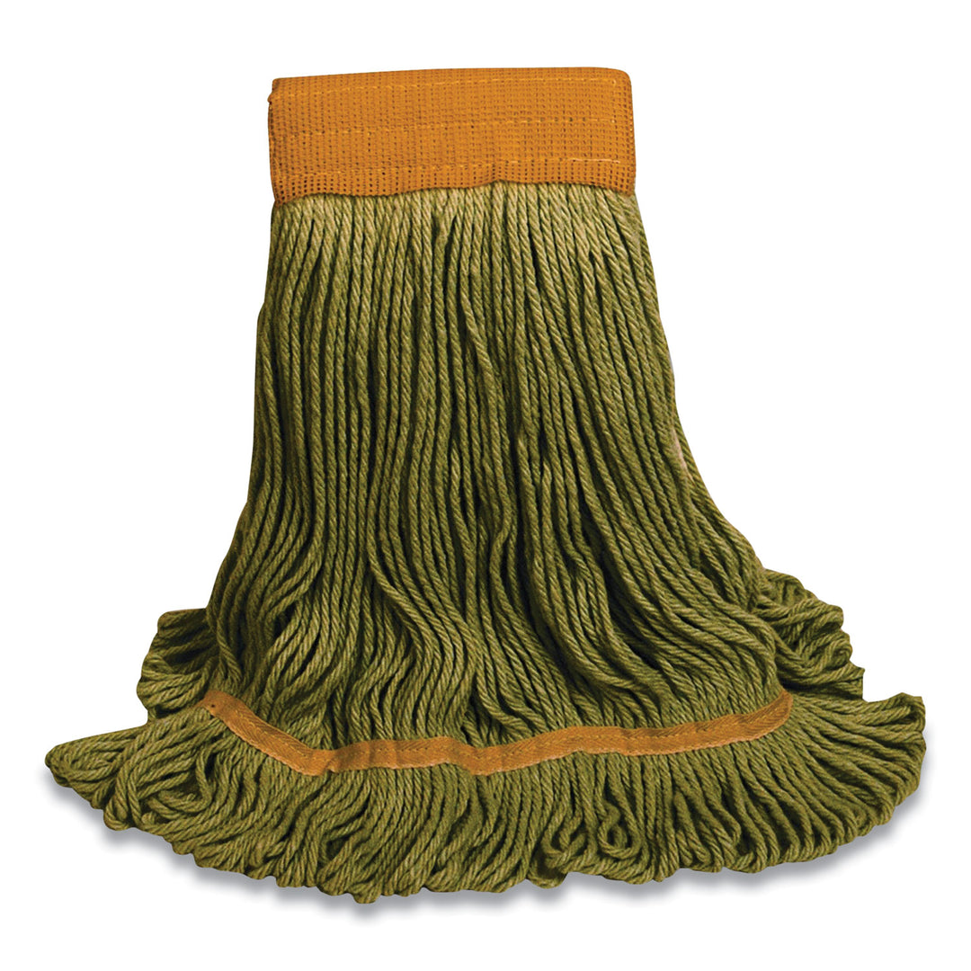 Image of O'Dell® 1200 Series Mop Head, Pet, Large, 5" Headband, Green