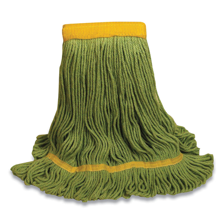 Image of O'Dell® 1200 Series Mop Head, Pet, Large, 5" Headband, Green
