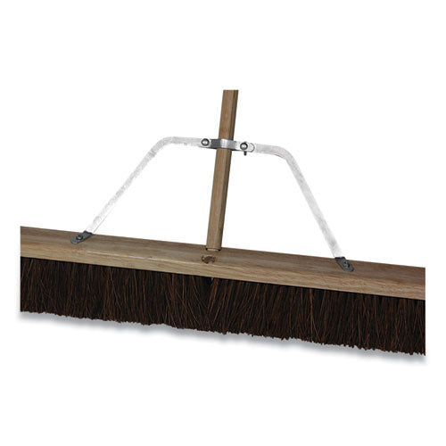 Image of O'Dell® Push Broom Handle Brace, Metal, Large, Fits 36" Blocks