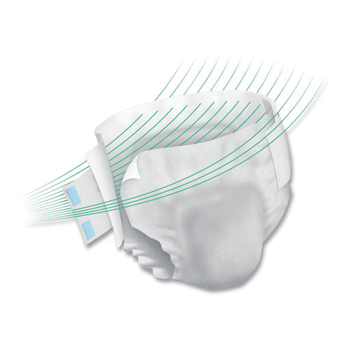 Image of Prevail® Per-Fit360 Degree Briefs, Maximum Plus Absorbency, Size 2, 45" To 62" Waist, 72/carton
