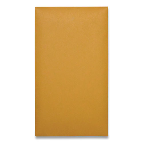 Image of Quality Park Kraft Coin And Small Parts Envelope, #6, Square Flap, Clasp/gummed Closure, 3.38 X 6, Brown Kraft, 100/box