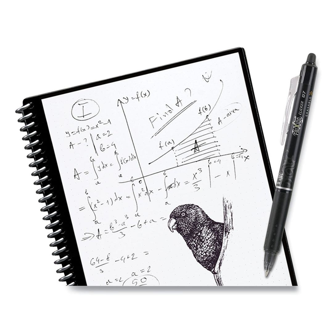 Image of Rocketbook Core Smart Notebook, Dotted Rule (4 sq/in), Neptune Teal Cover, (16) 11 x 8.5 Sheets