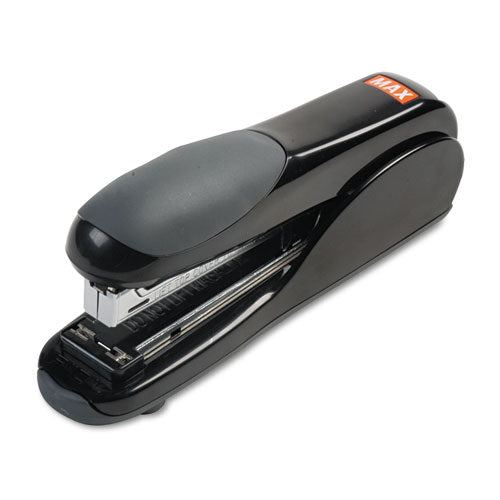 Image of MAX Flat-Clinch Full Strip Standard Stapler, 30-Sheet Capacity, Black