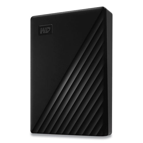 Image of WD My Passport External Hard Drive, 5 Tb, Usb 3.2, Black