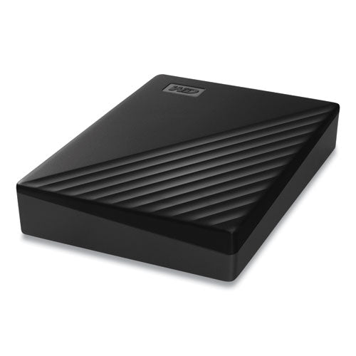 Image of WD My Passport External Hard Drive, 5 Tb, Usb 3.2, Black