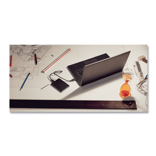 Image of WD My Passport External Hard Drive, 5 Tb, Usb 3.2, Black