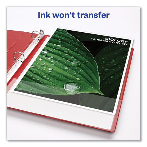 Image of Avery® Economy Non-View Binder With Round Rings, 3 Rings, 1" Capacity, 11 X 8.5, Red, (3310)