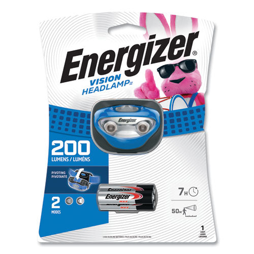 Image of Energizer® Led Headlight, 3 Aaa Batteries (included), Blue