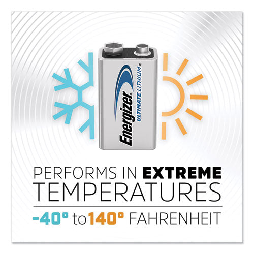 Image of Energizer® Ultimate Lithium 9v Batteries
