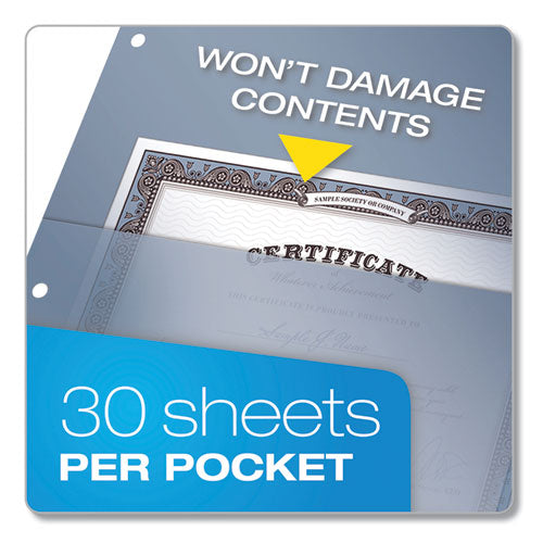 Image of Cardinal® Poly 1-Pocket Index Dividers, 8-Tab, 11 x 8.5, Assorted