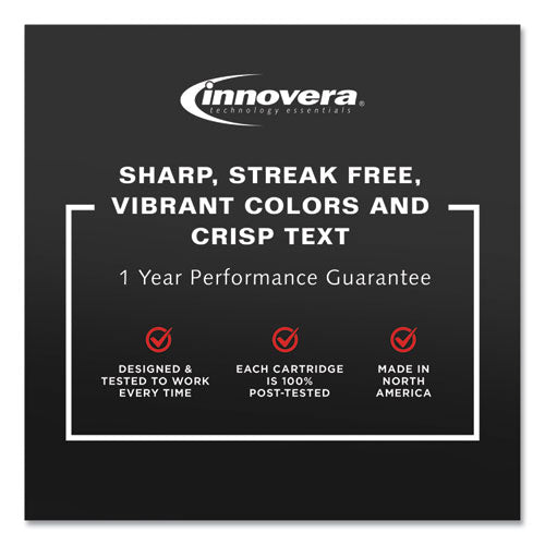 Image of Innovera® Remanufactured Black/Cyan/Magenta/Yellow High-Yield Ink, Replacement for 950XL/951 (C2P01FN), 300/700 Page-Yield