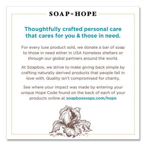 Image of Soapbox Hand Soap, Vanilla and Lily Blossom Scent, 12 oz, 12/Carton