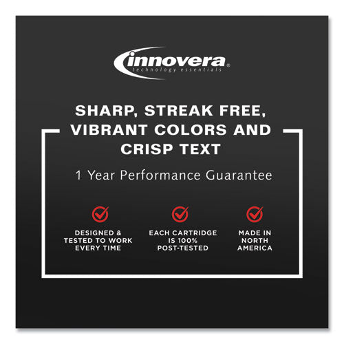 Image of Innovera® Remanufactured Black/Tri-Color Ink, Replacement for 60 (N9H63FN), 200/165 Page-Yield
