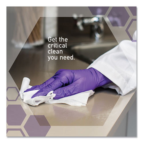 Image of Kimtech Wettask System Prep Wipers For Bleach/disinfectants/sanitizers Hygienic Enclosed System Refills, W/canister, 55/rl,12 Roll/ct