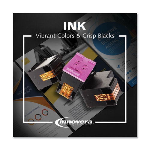 Image of Innovera® Remanufactured Black/Tri-Color Ink, Replacement for 62 (N9H64FN), 200/165 Page-Yield