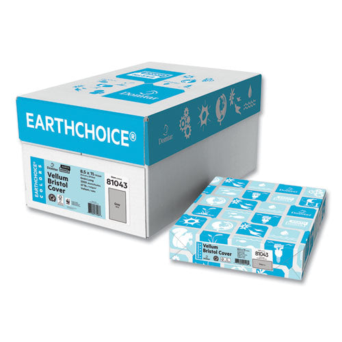 Image of Domtar Cover Stock, 67 lb Bristol Weight, 8.5 x 11, Gray, 250/Pack