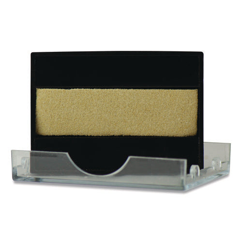Image of Offistamp® Un-Inked Replacement Pad for Self-Inking Stamps, One-Color, Compatible with Black Ink Only, 1.13" x 0.75", 3/Pack