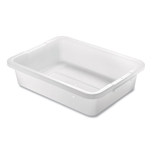 Image of Rubbermaid® Commercial Bus/utility Box, 15" X 20" X 5", White