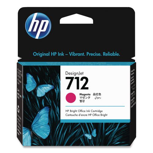 Image of HP HP 712, (3ed68a) Magenta Original Ink Cartridge