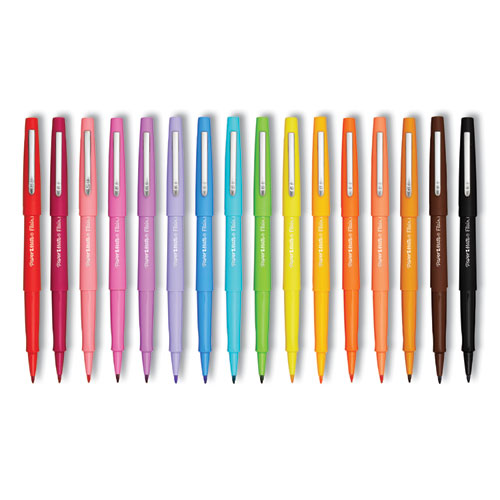 Image of Paper Mate® Flair Scented Felt Tip Porous Point Pen, Stick, Medium 0.7 mm, Sunday Brunch Scents, Assorted Ink and Barrel Colors, 16/Pack