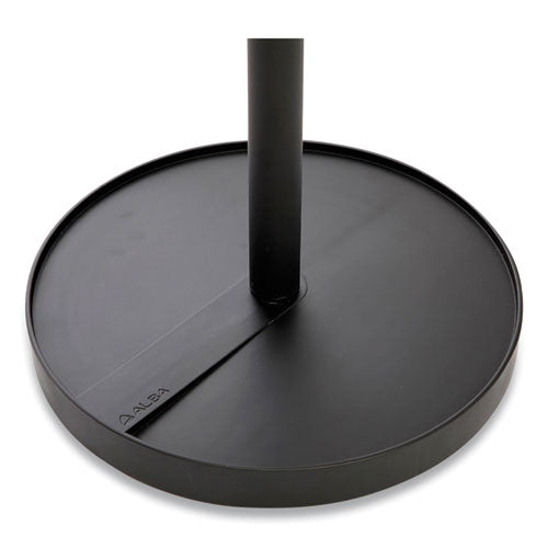 Image of Alba Brio Coat Stand, 13.75w X 13.75d X 66.25h, Black