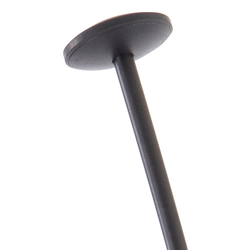 Image of Alba Festival Coat Stand with Umbrella Holder, Five Knobs, 14w x 14d x 73.67h, Black