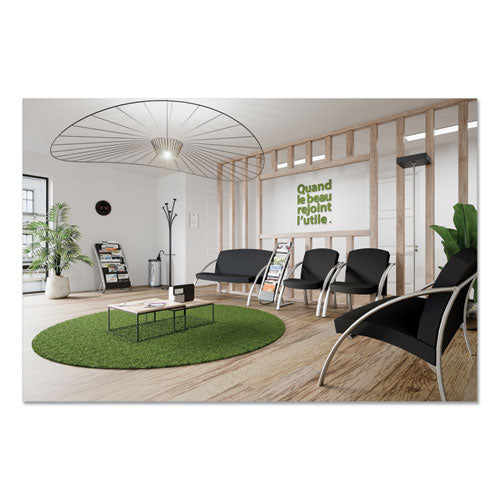 Image of Alba Festival Coat Stand with Umbrella Holder, Five Knobs, 14w x 14d x 73.67h, Black